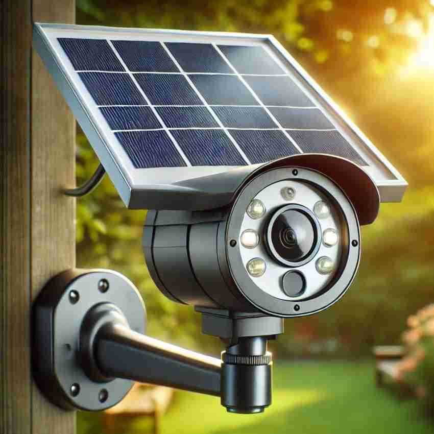 دوربین مداربسته خورشیدی